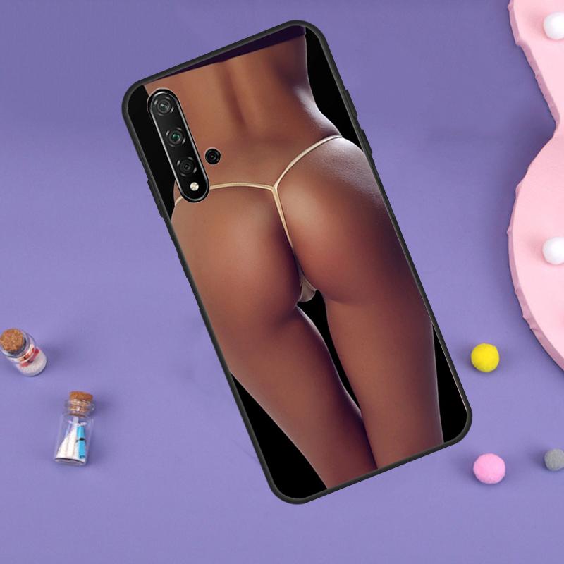 Чехол Sexy Girl Ass Bum для Huawei Nova 11i 3i 7i 5T 11 9 10 SE Y60 Y61 Y70 Y90 Y91 P20 P40 Lite P30 Pro Cover