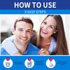 Jaysuing  White Denture Fresh Breath Oral Care Cleaning Tablet