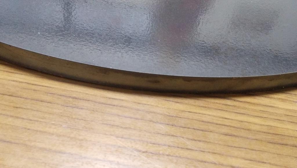 Crepe Iron 9mm Diameter 400mm Smooth Surface Includes Storage Bag and Instruction Processed In IH Compatible Plate, Thick, (40cm), Finish, Galette,