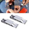 1/2 PCS Hand Safe Fishing Bait Clip Stainless Steel Quick Loading Earthworm Fastening Clamp for River Lake Sea Fishing