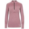 Womens/Ladies Pelina Half Zip Long-Sleeved Active Top
