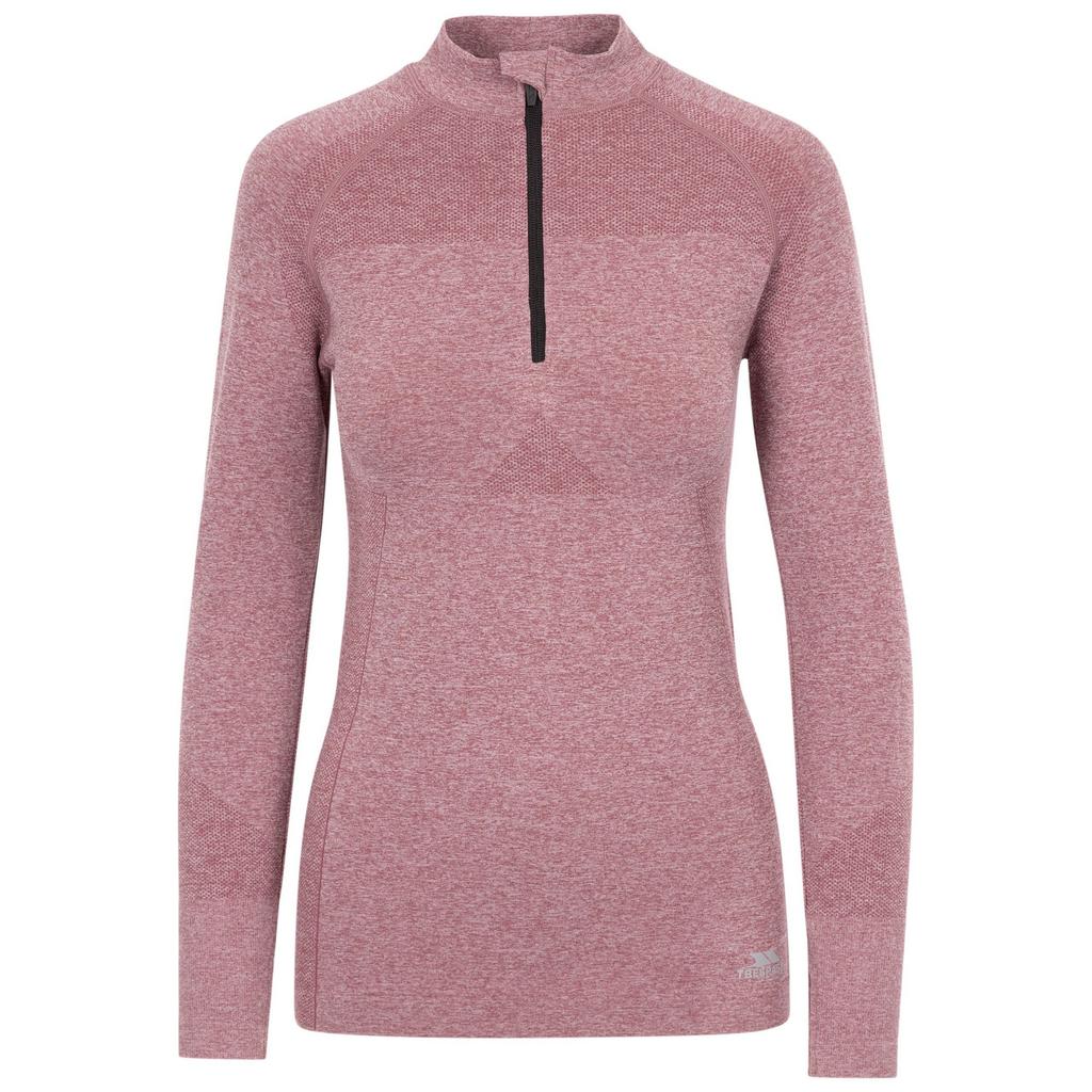 Womens/Ladies Pelina Half Zip Long-Sleeved Active Top