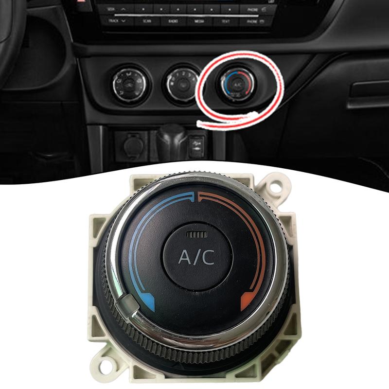 Car A/C Adjustment Knob Switch 5590302370 Compatible with For Toyota Corolla 2014  and RAV4 2013 2018 Center Console