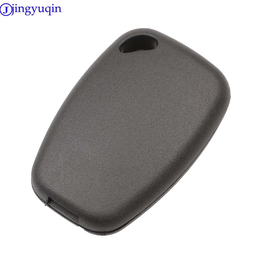 Jingyuqin 2 Button Remote Car Key Shell Cover Fob Case For Vauxhall/Opel Vivaro/ Renault Movano Trafic Renault Kangoo Blank