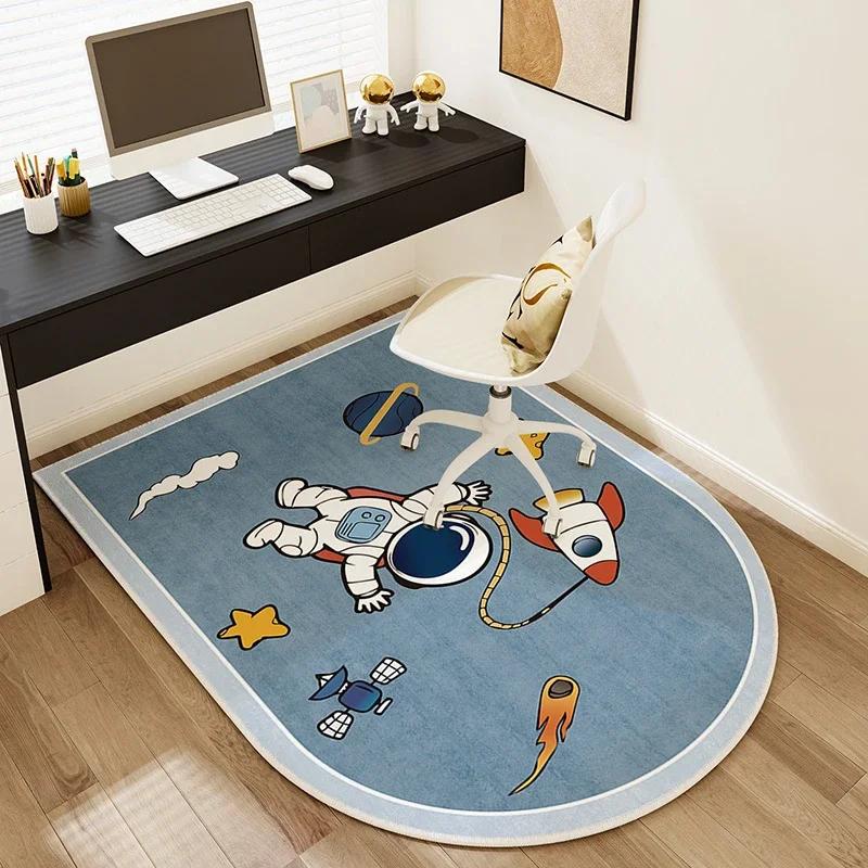 E-sports Swivel Chair Carpet 5Size Kids Study Room Computer Chair Mat Living Room Table Study Computer Desk Foot Mat