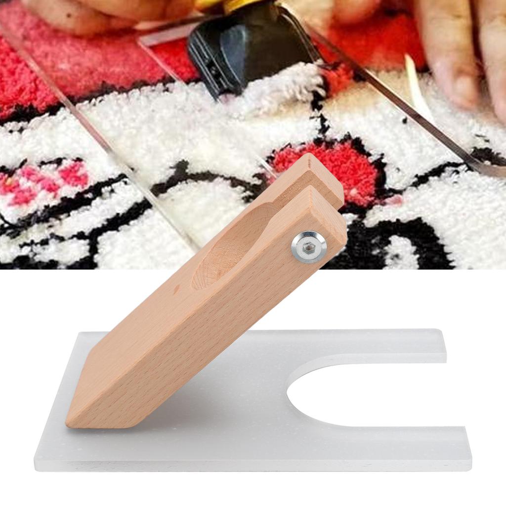 Carpet Trimmer Shearing Even Trimming Labor Saving Easy To Install Rug Tufting Carving Holder Base
