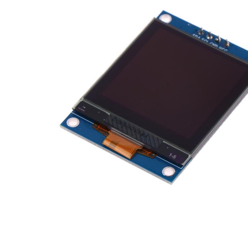 Модуль OLED LCD-дисплея 1,5 дюйма, 4-контактный интерфейс I2C, монохромный экран для Arduino