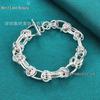 Плетеный браслет West Lake Silver Ring OT Buckle
