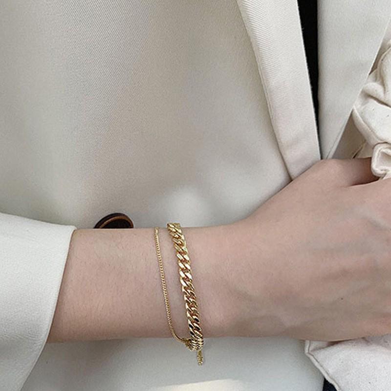 Женский браслет с бриллиантами в корейском стиле «Бабочка» — модный простой дизайн для студенток и подруг