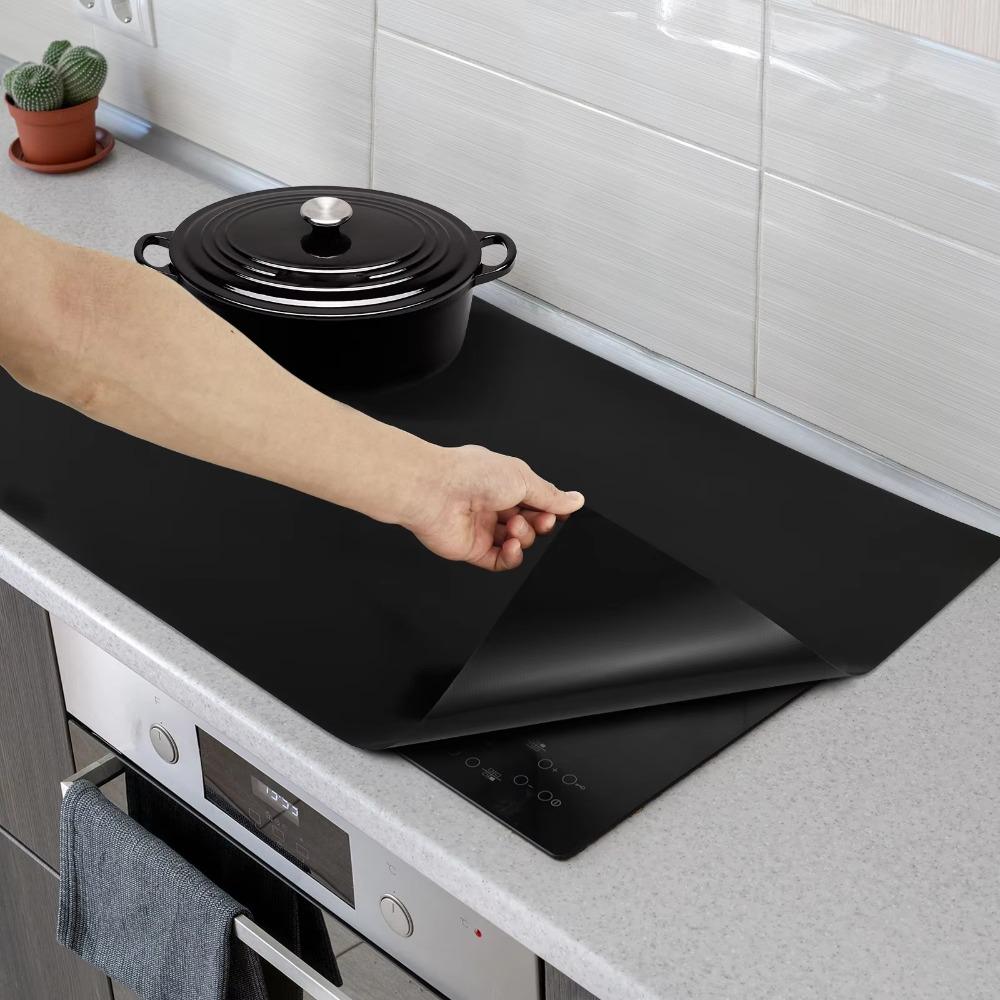Heat-resistant Induction Cook-top Mat Silicone Cook-top Protector Electric Ceramic Stove