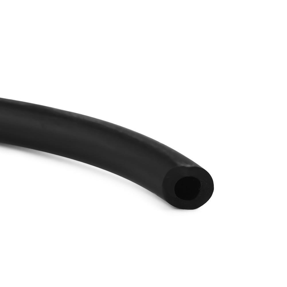 1M автомобильный топливный шланг 6 мм 1/4" ID полностью силиконовый топливный/воздушный вакуумный шланг/линия/труба/трубка 1 метр черный