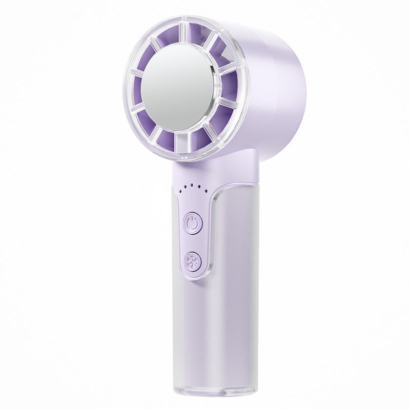 Portable Mini USB Handheld Strong Wind Transparent Fan