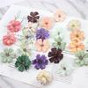 20PCS DIY Flower Patch Fabric Handmade Silk Flower Clothing Sticker Flower Applique Clothes Sewing