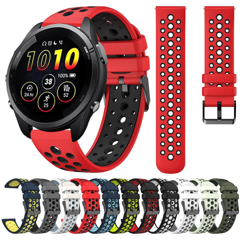 22 мм Мягкий спортивный ремешок для Garmin Forerunner 265 255 Дышащий силиконовый ремешок для часов для Garmin Vivoactive 4 / Venu 2 45 мм Correa