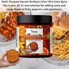 Herbexo Смесь специй Peri-Peri Lime I Peri-Peri Nimbu Chaat Masala I Приправа Peri-Peri I Универсальная приправа для картофеля фри, попкорна и закусок