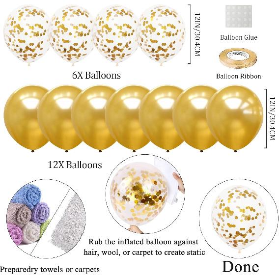 Lets Brunch Letter Banner Balloons - Gold Brunch Themed Decor Dessert Table Sign, Engagement Birthday Bachelorette Party Decorations