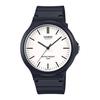 Standard Analog Quartz Watch MW-240-7EV No Cosmetic Box Men's Black X White Overseas Model