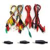 Alligator Clips Electric Test Lead Cable Pince Crocodile DIY Jumper Wire Electrical Roach Cord Pedal for Multimeter