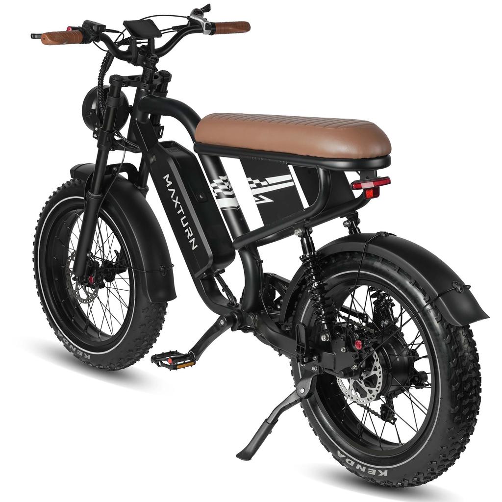 MAXTURN MX10 500 Вт Городской Электровелосипед, 20-дюймовый, 7-скоростная система трансмиссии, с максимальным запасом хода до 70 км.
