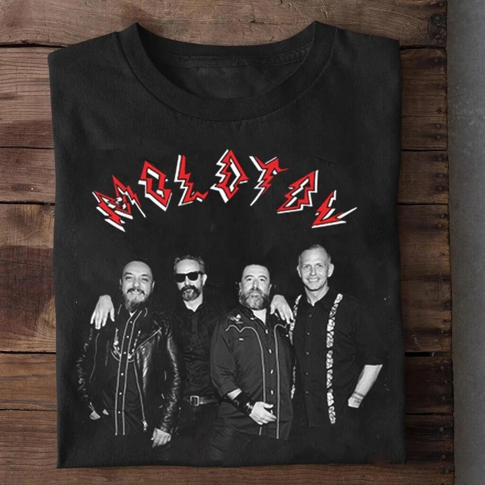 NEW MOLOTOV Band Tour Concert 2025 Black All Size Shirt DM346 Unisex T-Shirt