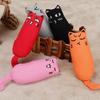 5Pcs Cat Chew Toy Boredom Stress Relief Pet Interactive Catnip Toy Calming Plush Cat Doll Animal Teething Cleaning Toy Pet Supplies