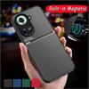 Армированный силиконовый противоскользящий чехол для OPPO Reno 12 11 11F 5G Reno11 Pro 10 Pro+ 8 Lite 8T защитный встроенный магнитный держатель противоударный чехол-держатель