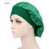 Elastic Satin Bonnet Hat Breathable Hair Bonnet Hat Fashion Head Cover  for Men Women