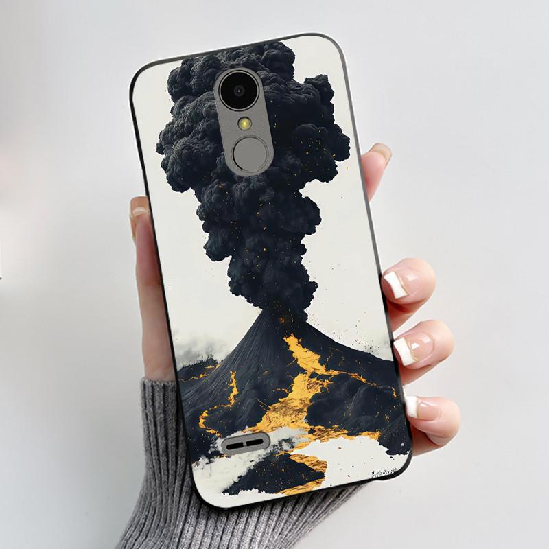 Чехол для LG K4 2017 X230/LG K8 2017 X300 Тонкий Чехол Эстетичный Роскошный Милый Крутой Мальчики Девочки Черный Матовый Мягкий Силикон Задняя Крышка