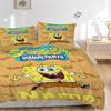 SpongeBob SquarePants Burger Bedding Set 3 Piece Comforter Cover Gift for Bedroom,Includes No Insertsjt014