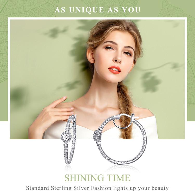 Женские сережки BAMOER