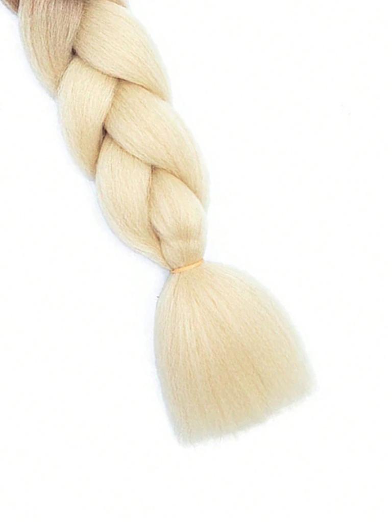 Synthetic Hairpieces 32 Inch Ombre Color Synthetic Hair Braids Pre Stretched Jumbo Braiding Hair Extensions for Daily DIY Use