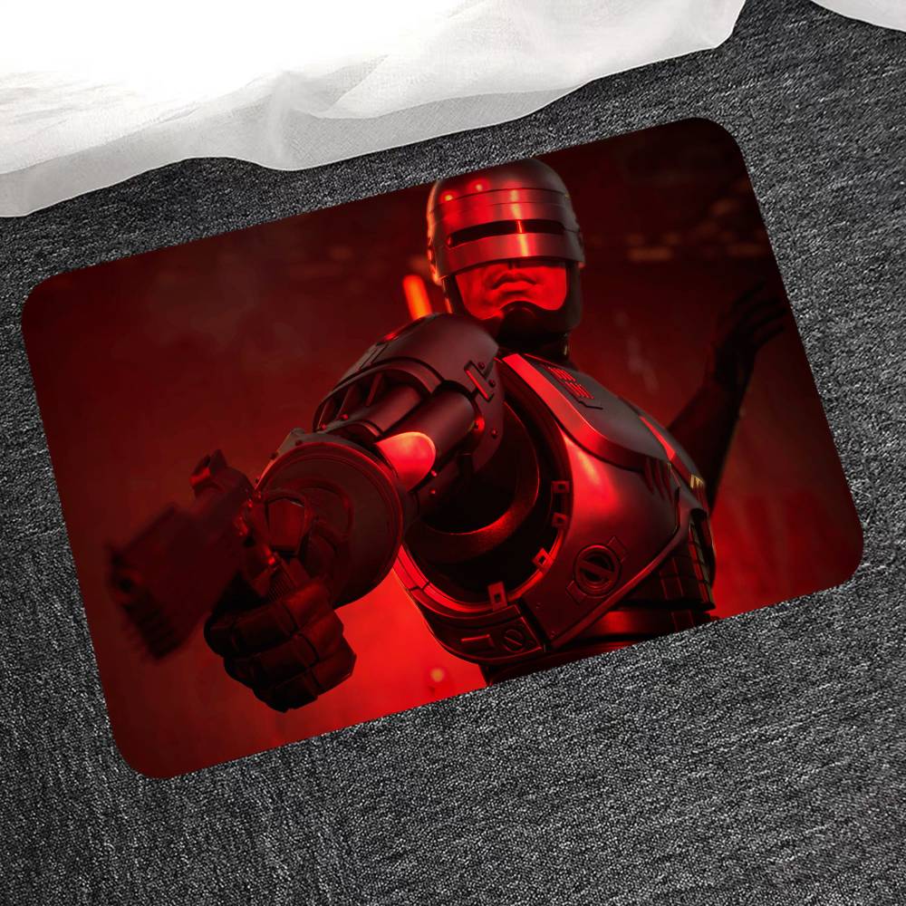 Боевик Р-Робокоп Коврик для ванной Детская комната Спальня Декорация Балкон Противоскользящий Придверный коврик Гостиная Приветственный коврик