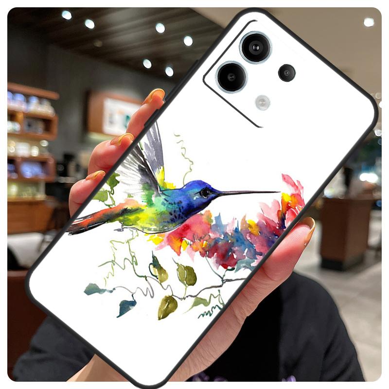 Чехол Колибри для Xiaomi Redmi Note 14 10 11 12 13 15 Pro Plus Чехол для Redmi 15 15C 14C 10C 12C 13C