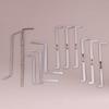 6/11Pcs High Quality Practical Lock Tool Set Replacement Turning Tool / Double Head Tension Wrench Emergency Tools