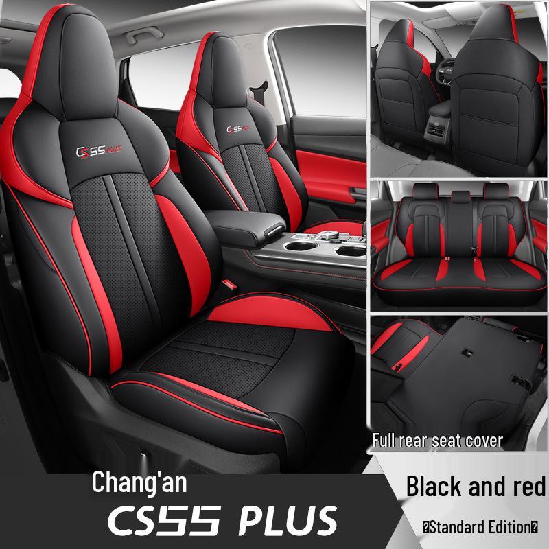 FL Sporty Leather Car Seat Covers for Changan CS55PLUS - Stylish All-Season Cushions
