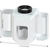 Electric Toothbrush HolderLazy Automatic Toothpaste SqueezerWall Mounted No-Punch Toothpaste Holder