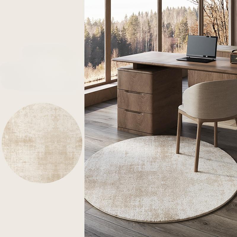 Light Luxury Carpets for Living Room Fluffy Soft Living Room Decoration Round Carpet Thickend Plush Lounge Mat Home Washable Rug