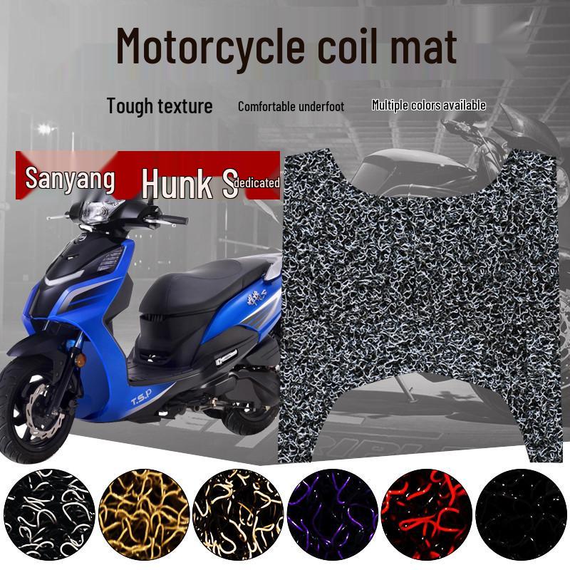 Compatible Silk Ring Foot Pad for SYM Hanjang S 125CC XS-125T-21 EFI Motorcycle