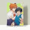Anime S-Sasaki and Miyano Throw Lightweight 240g Flannel Blanket Soft Skin-friendly for Summer Cooling