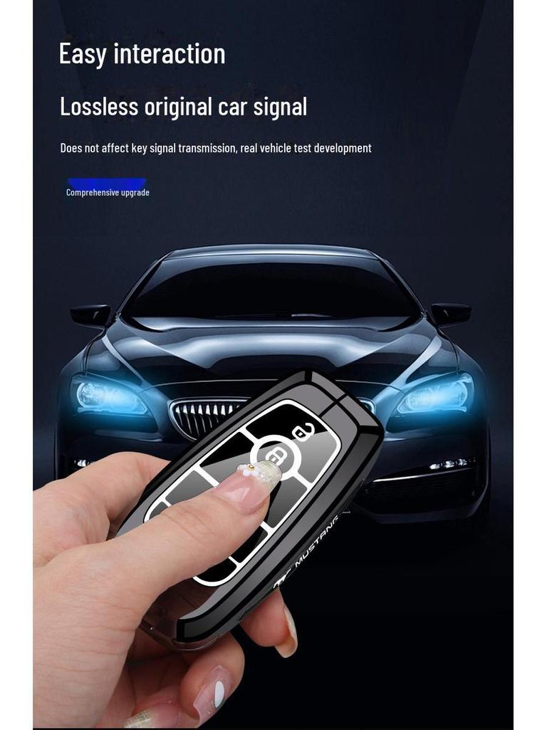 Чехол для ключа Ford Mustang Electric GT - SHELBY Сумка для машины Пряжка Ракушка