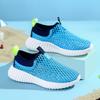 Детская обувь для одноклассников лето новая для мальчиков и девочек сетчатая дышащая для детей среднего и старшего возраста на одной педали одинарная сетчатая полая спортивная обувь