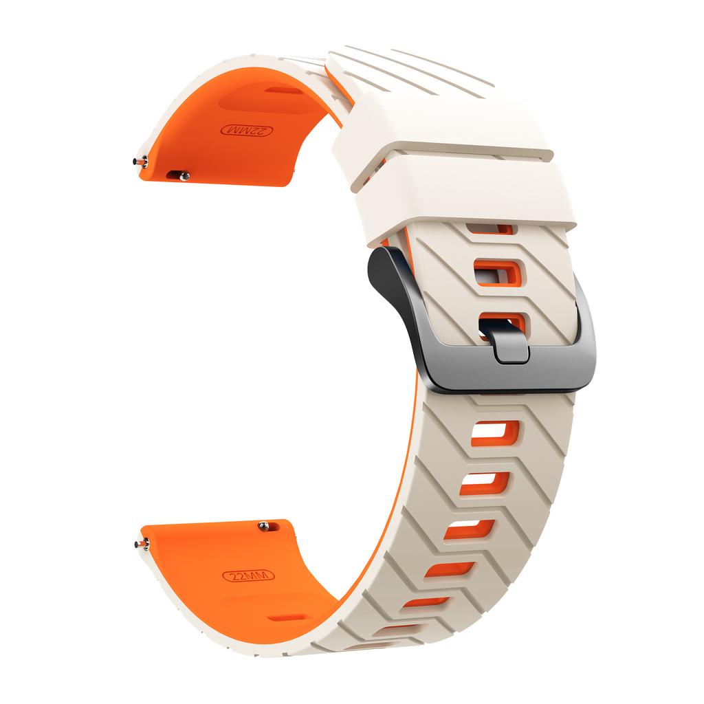 22mm Silicone Strap For Samsung Galaxy Watch3 45mm/Gear S3 Classic Sports Band For Huawei Watch GT 6 pro/GT 6 5 Bracelet Correa