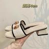 Fashion Summer Couples Flip-flops Brand Designer Casual Be Ach Slippers Women's  Luxury Sandals Italian Dinner Party Style