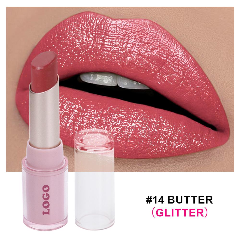 Перламутровый бальзам для губ: Высокоувлажняющая, питательная и придающая объем помада для длительного увлажнения