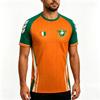 New Cote D'Ivoire Flag Print Jersey T-shirt Men's Sports Gym Quick-Drying Soccer Tee Unisex Casual O-neck Short-sleeved Tops