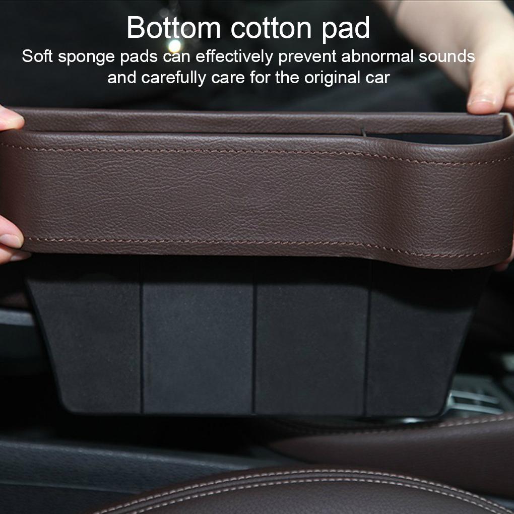 Seat Storage Box Vehicle Cup Holder Organizer Automotive Accessories