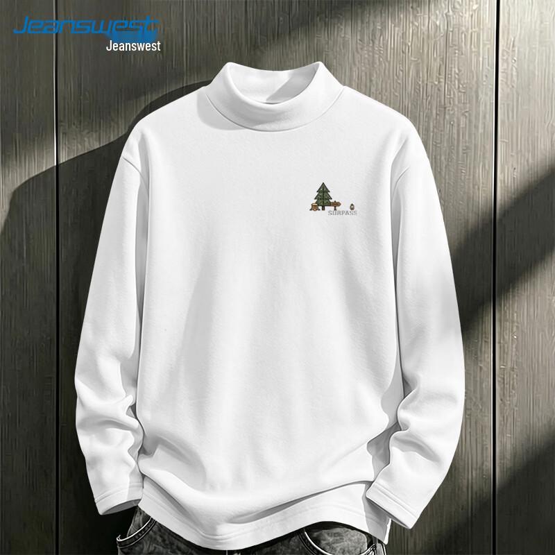 Мужская термофутболка с длинным рукавом и воротником-стойкой Jeanswest
