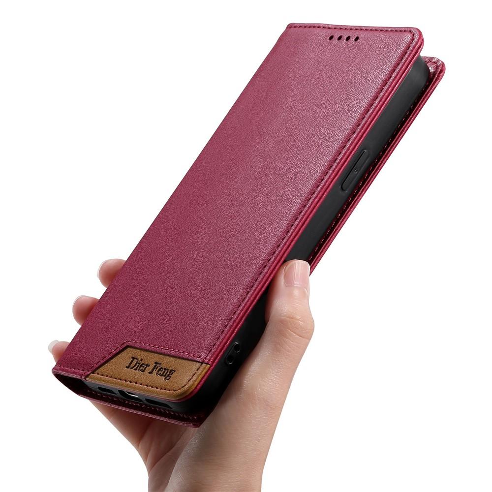 Wallet Case for Galaxy S26+ - Leather/PU, Red