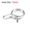 10Pcs/set Spring Clips Pipe Clips Fuel Line Tube Spring Clips Durable Hose Clamp  Motorcycle Scooter