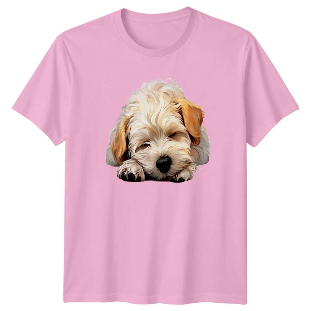 Just A Sleeping Puppy Waiting TShirt Doodle Puppy Dog Pet Owner